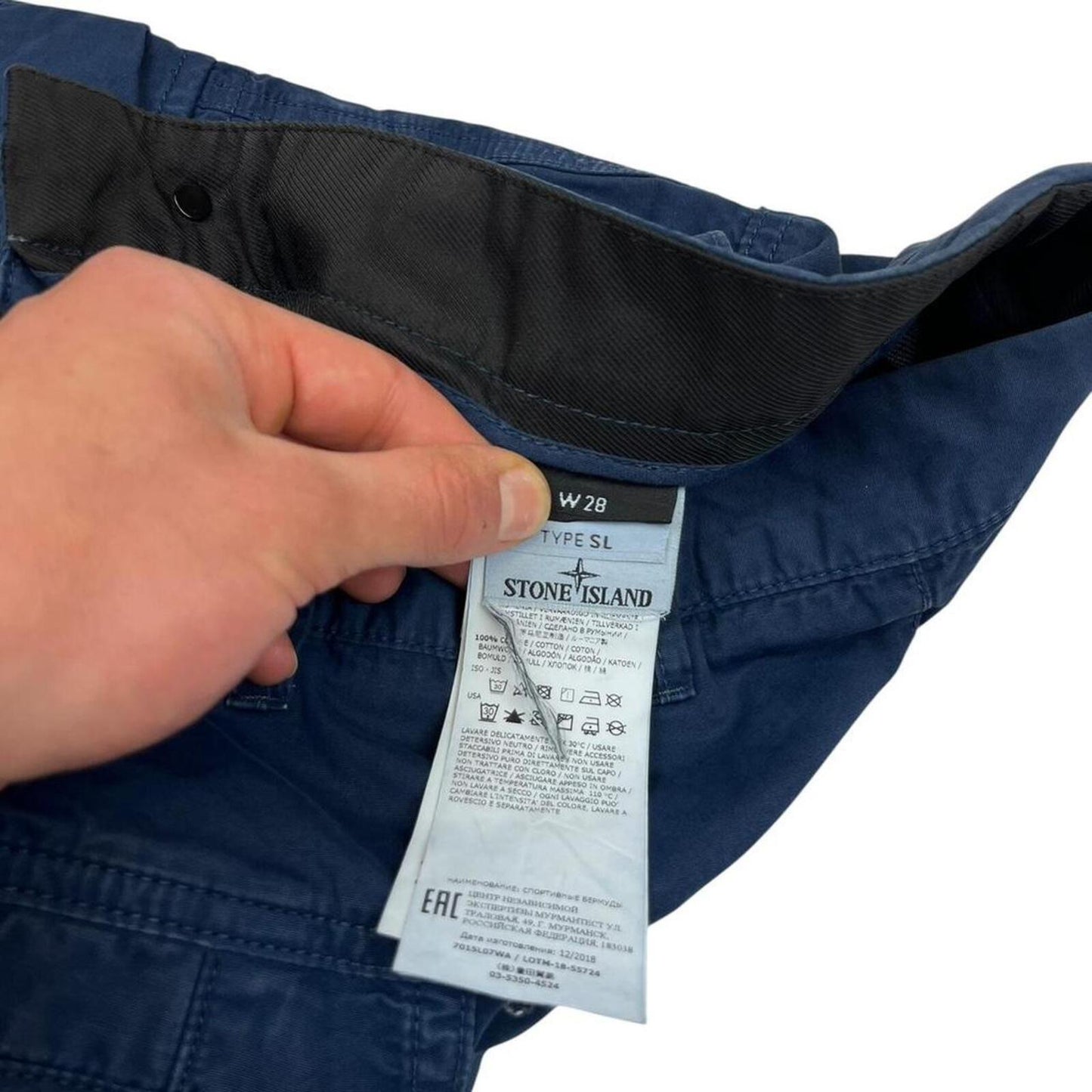 Stone Island Cargo Shorts - W28
