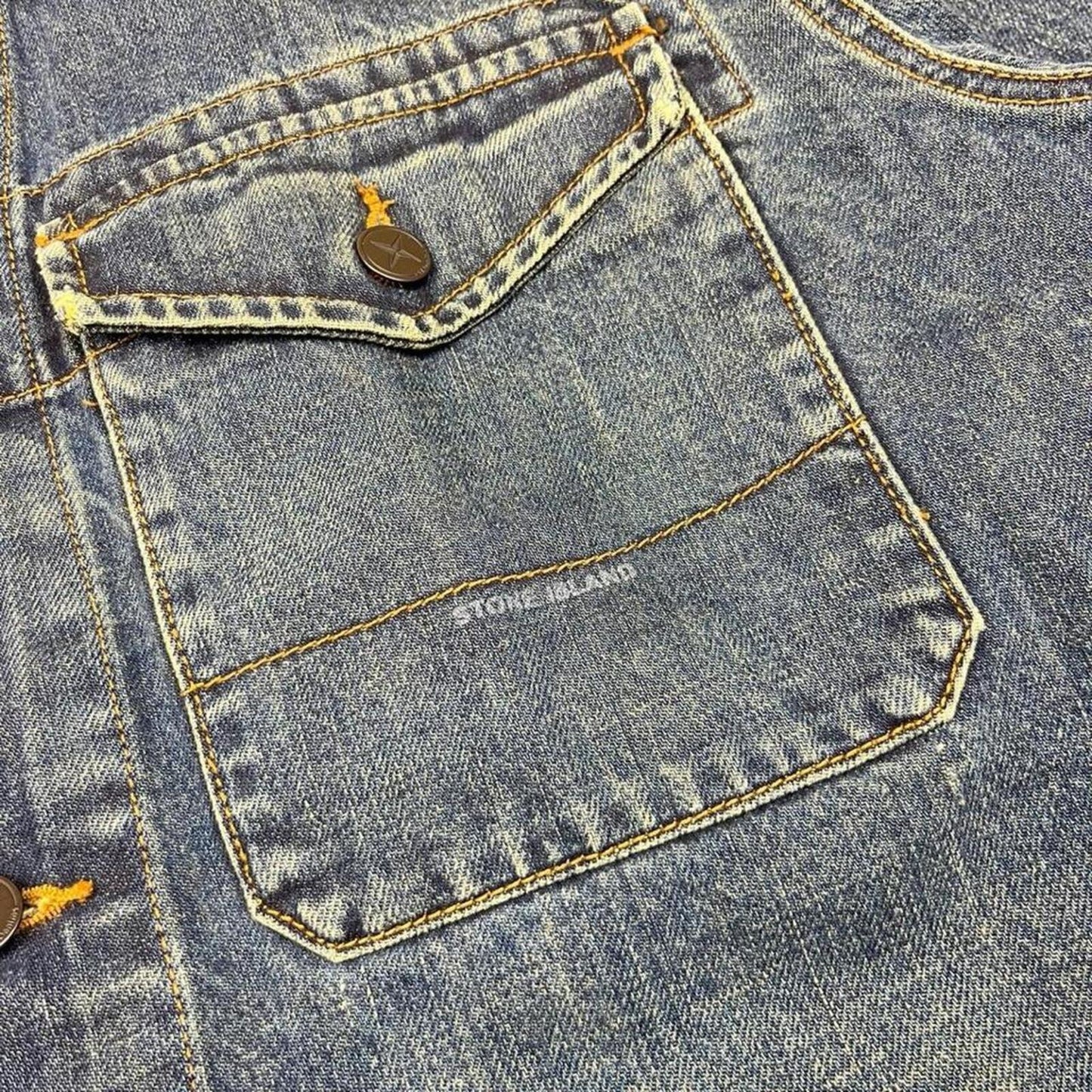 Stone Island Denim Jacket - L