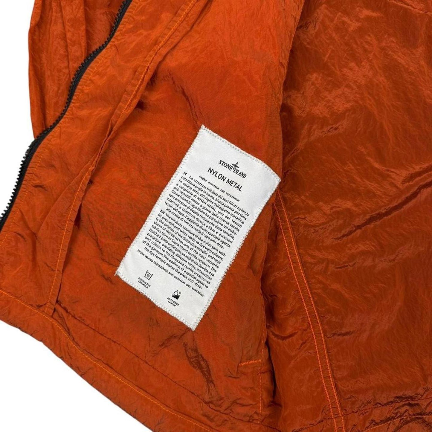 Stone Island Nylon Metal Hooded Jacket - M