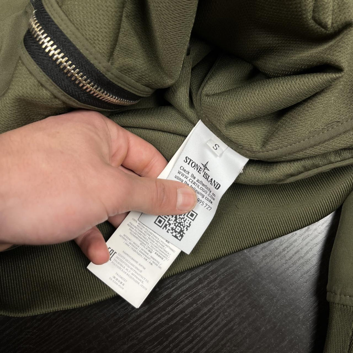 Stone Island Soft Shell Jacket - S