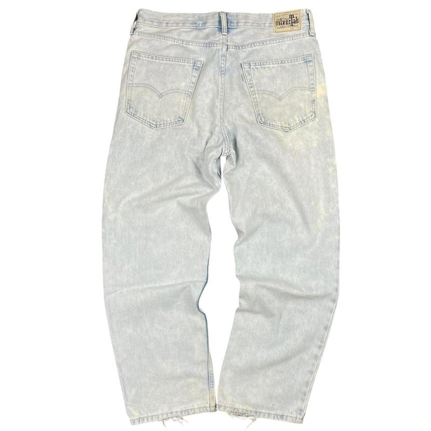 Levis Silver Tab Acid Wash Jeans