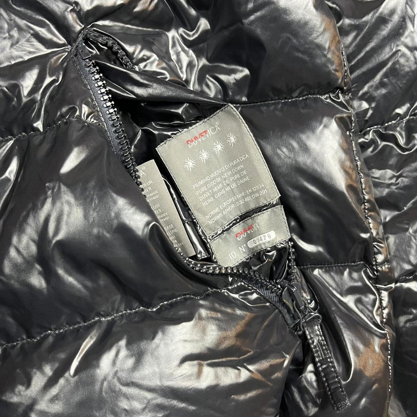 Duvetica Reversible Goose Down Jacket Black Camo