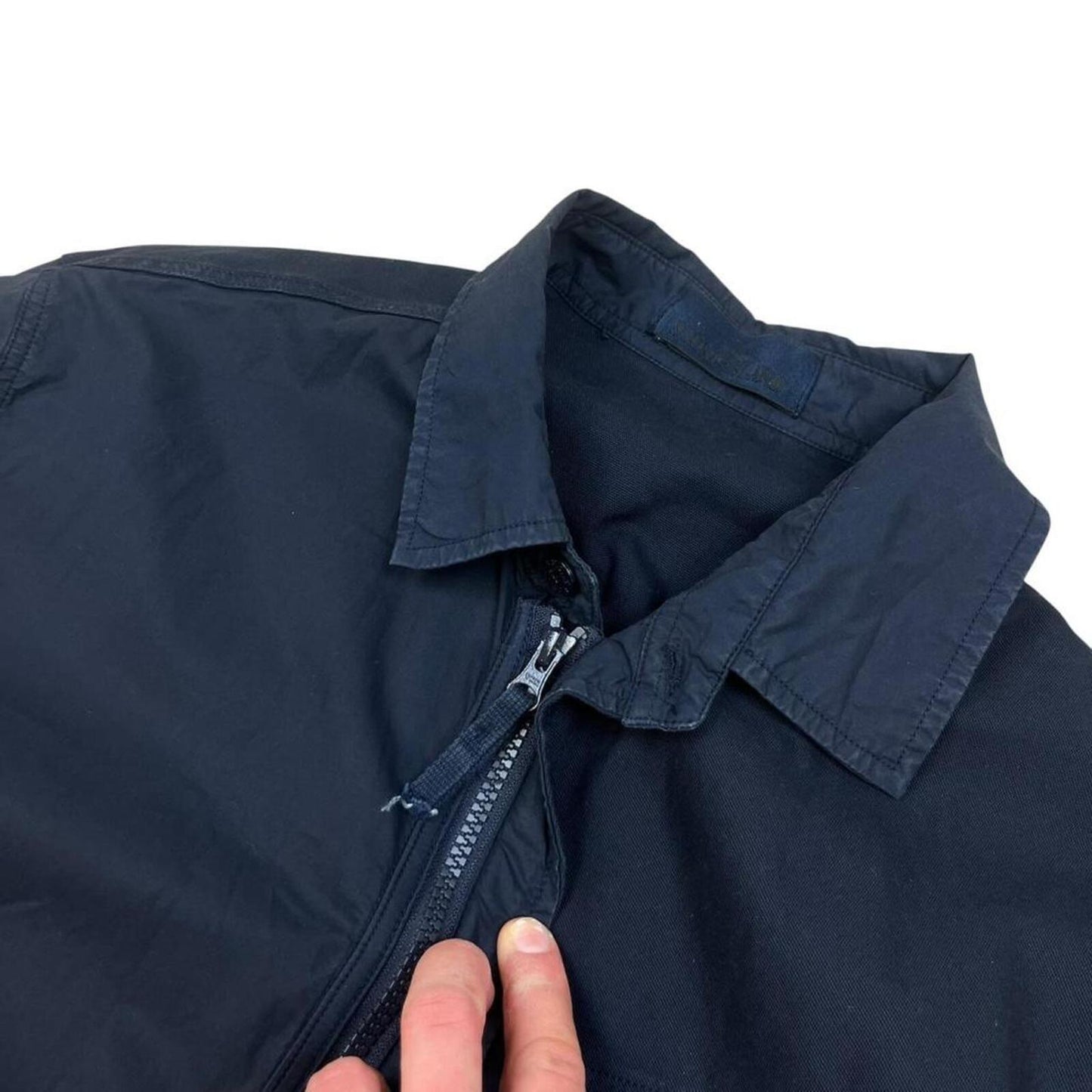 Stone Island Navy Ghost Overshirt - L