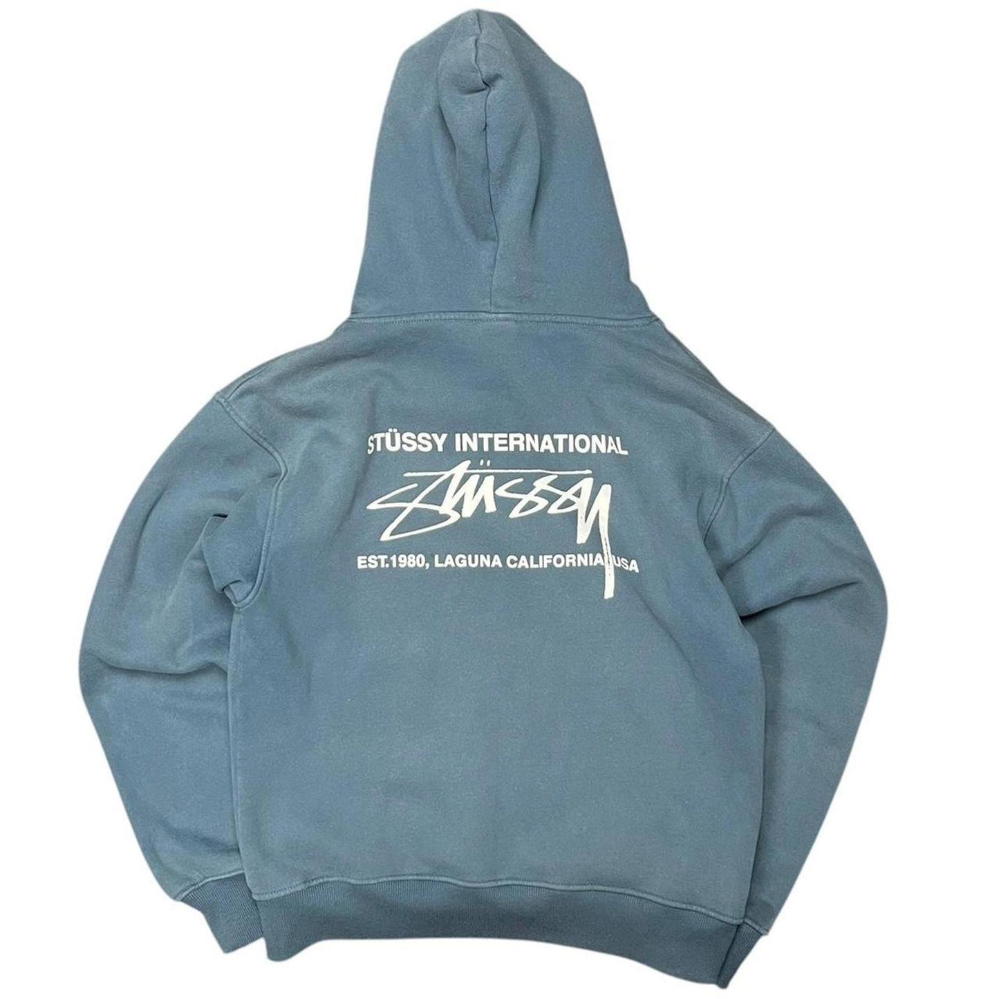 Stussy International Hoodie Blue