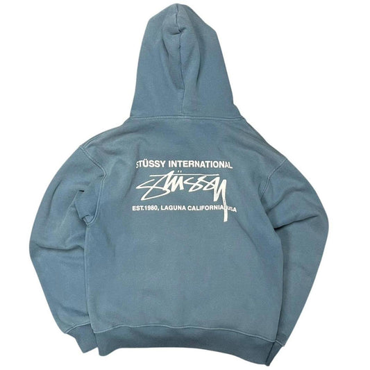 Stussy International Hoodie Blue