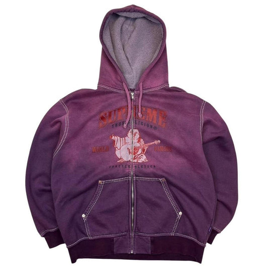 True Religion Supreme Zip Up Hoodie - L