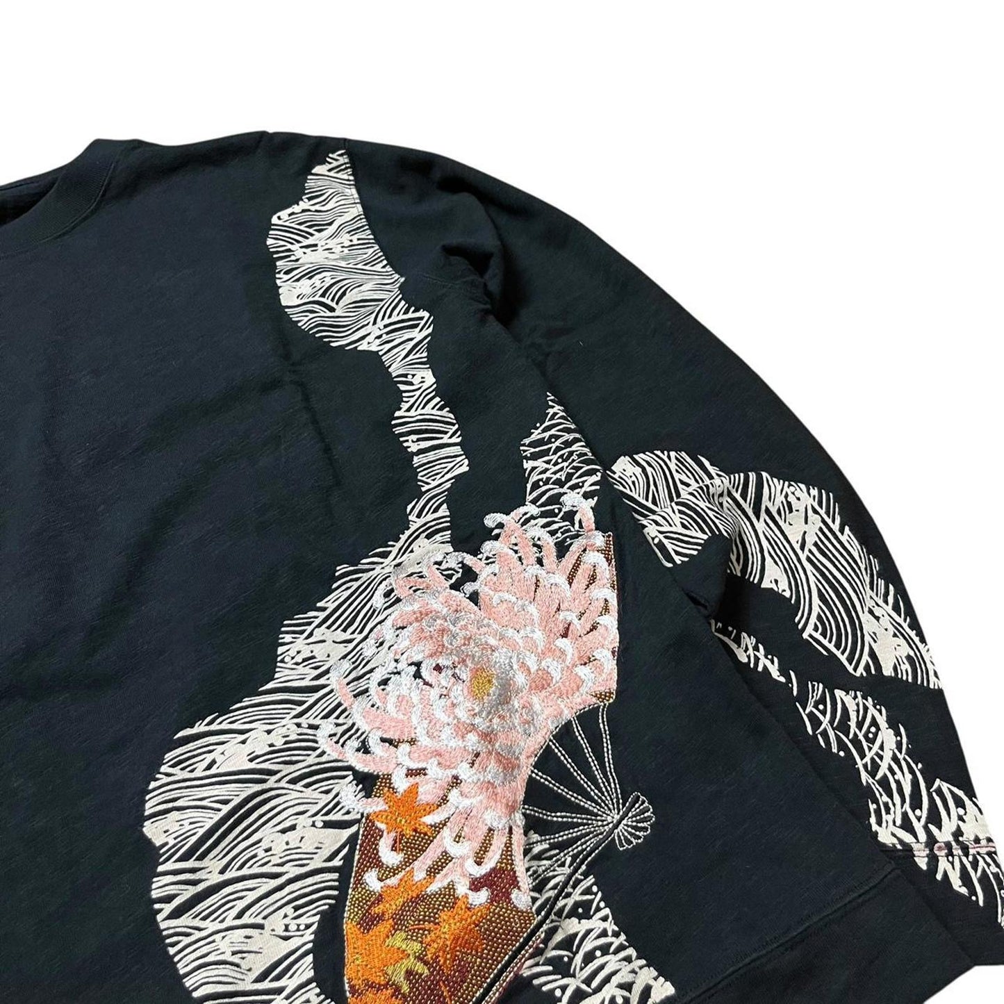 Karakuri Embroidered Knit Jumper