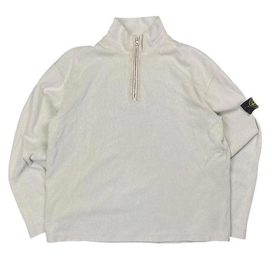 Vintage Stone Island Quarter Zip Sweatshirt