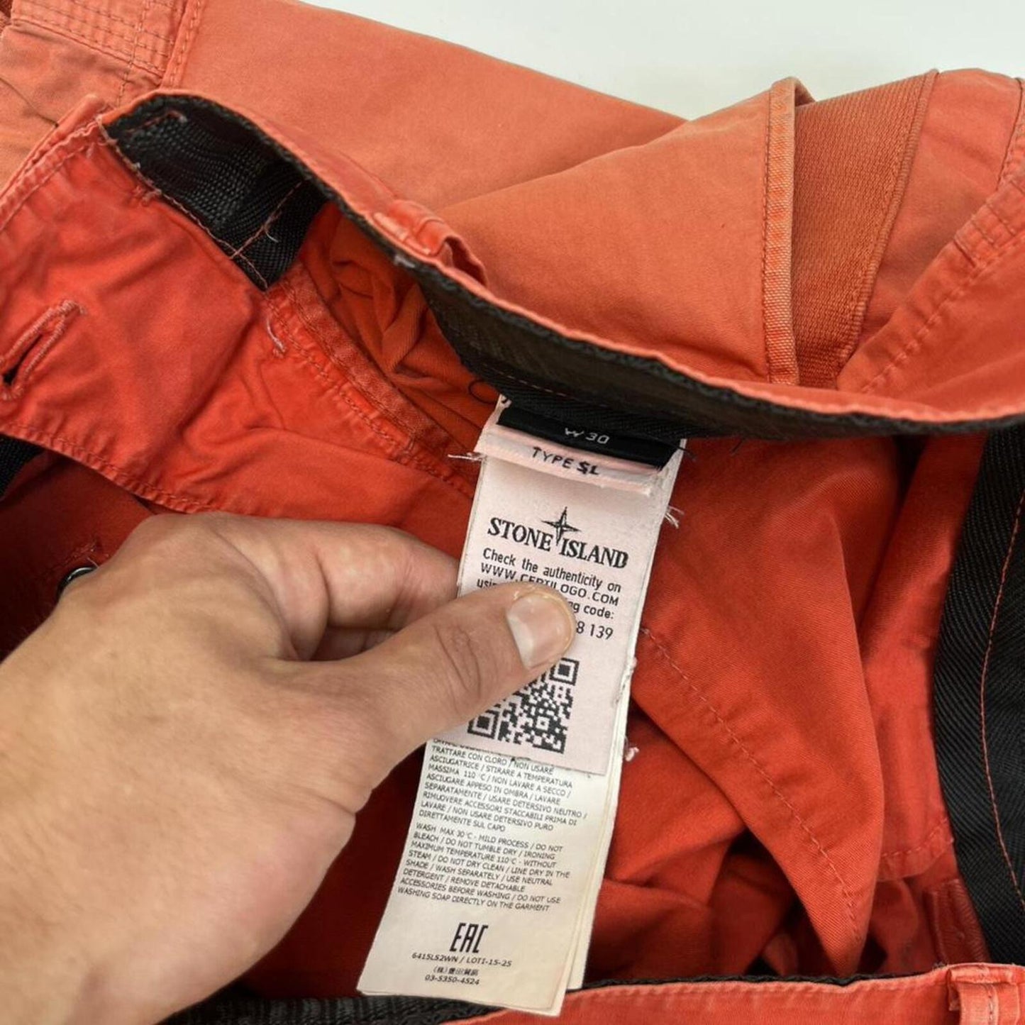 Stone Island Cargo Shorts - W30