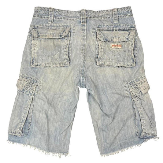 True Religion Big Stitch Jorts - W28