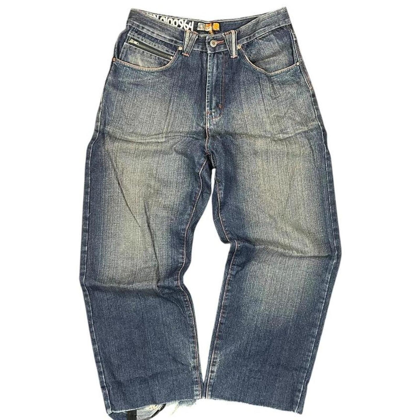 Akademiks Embroidered Jeans - W32