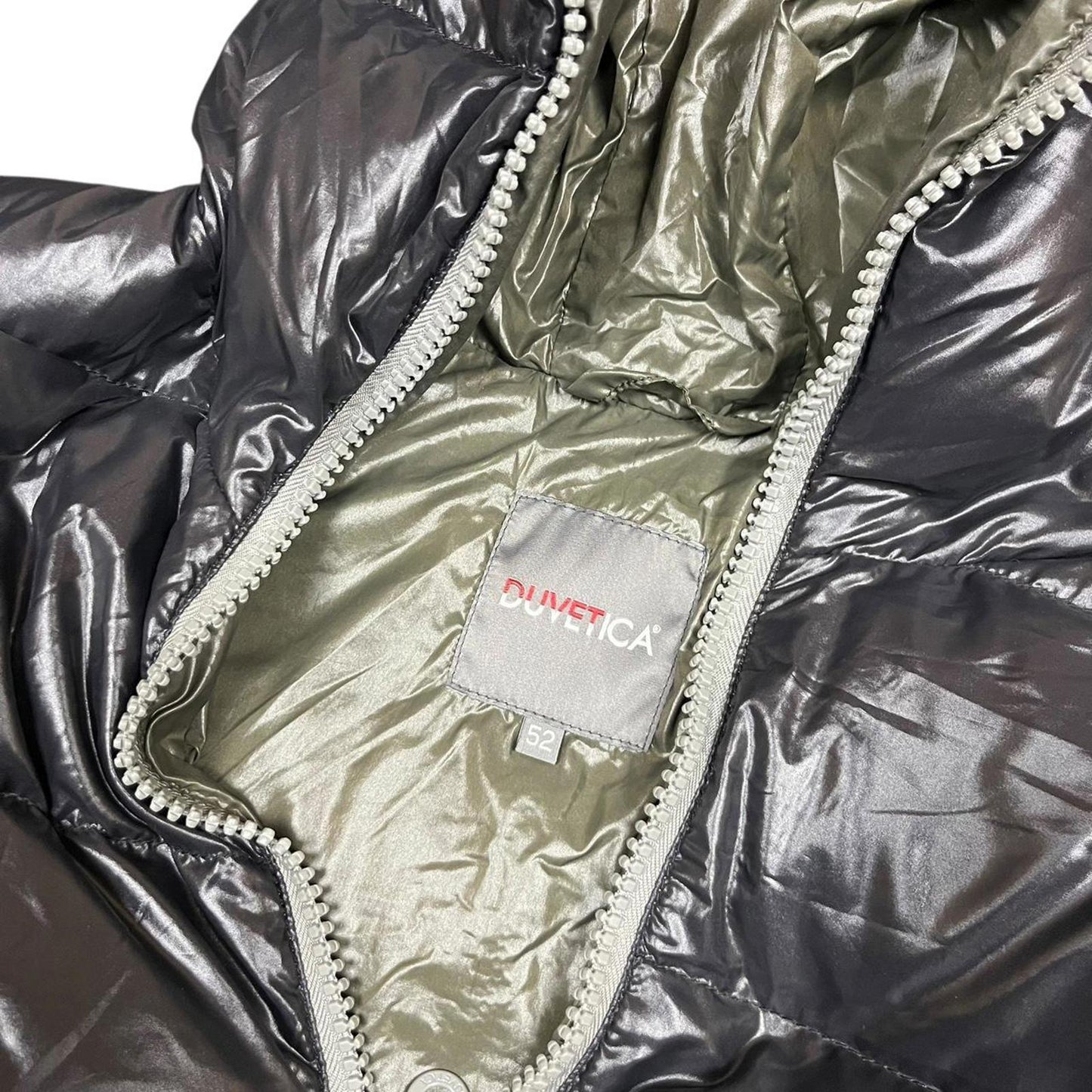 Duvetica Down Jacket Black Green