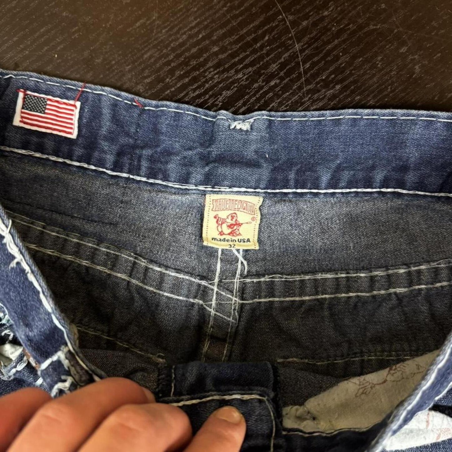 True Religion Big Stitch Jeans - W32