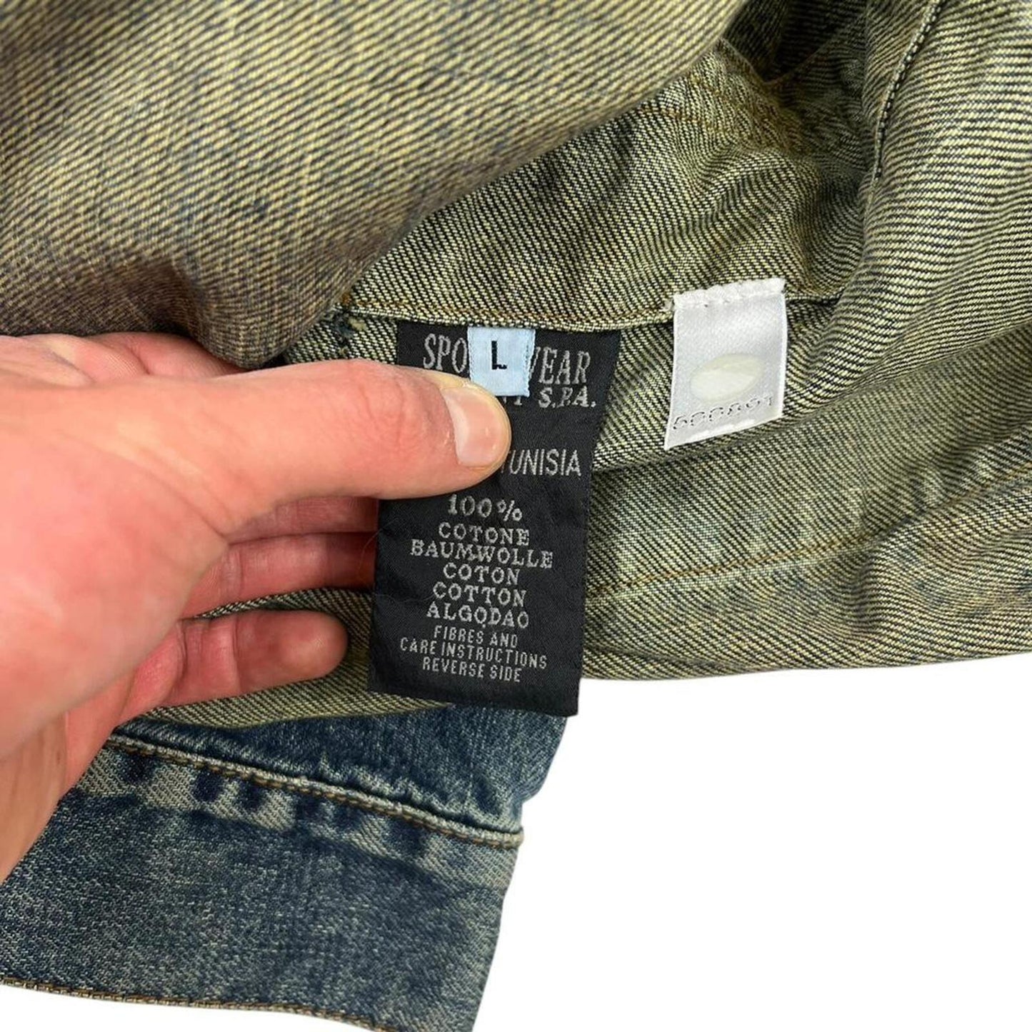 Stone Island Denim Jacket - L