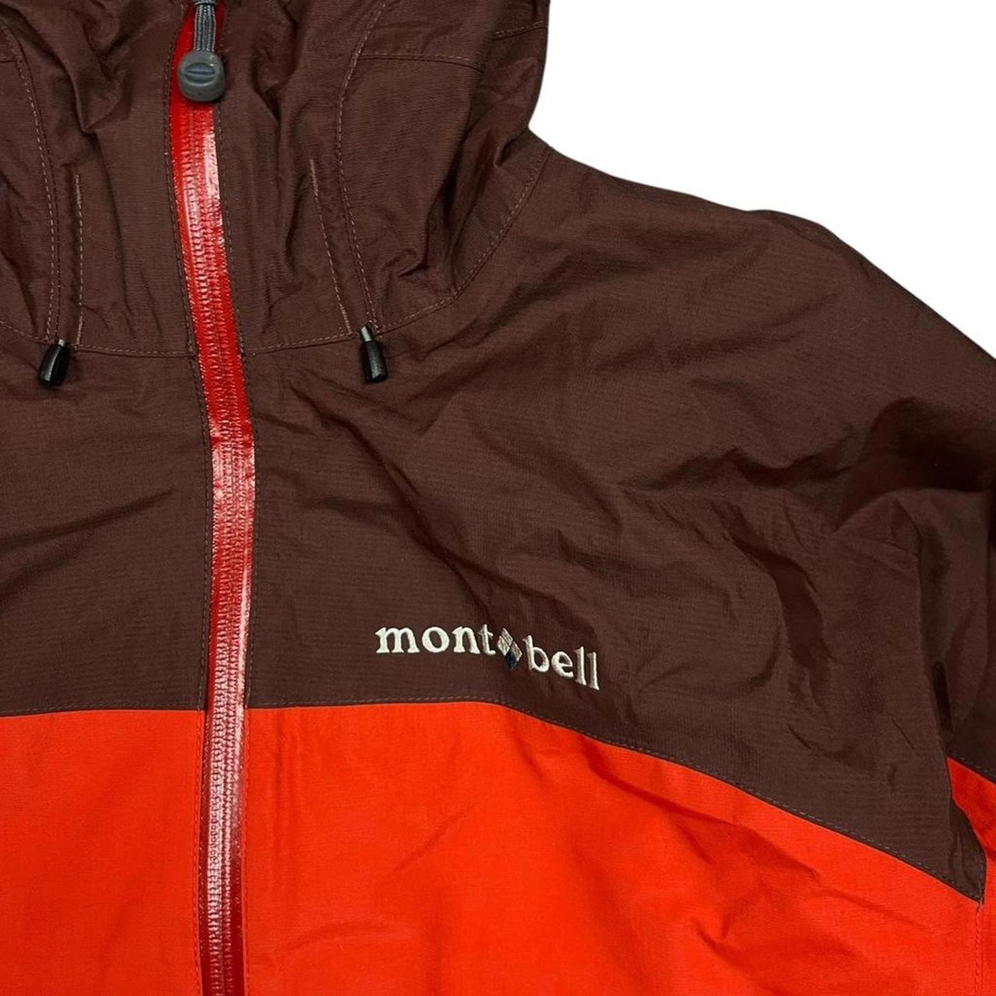 Montbell Jacket Two Tone Red Brown