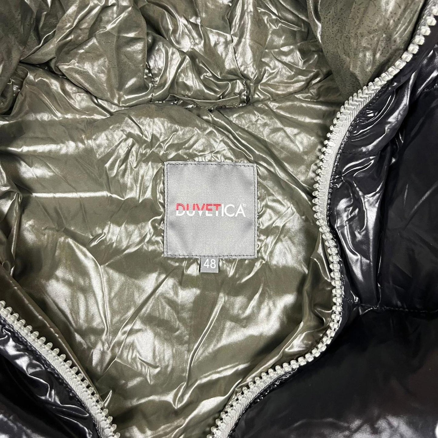 Duvetica Down Jacket Black Green