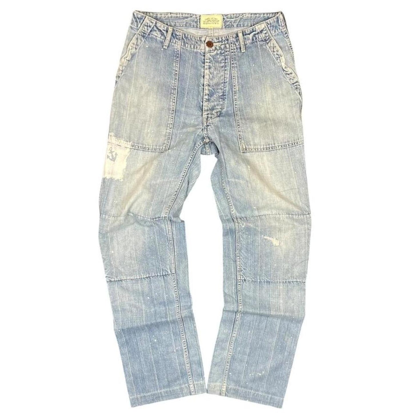 Avirex Paint Splatter Jeans - M