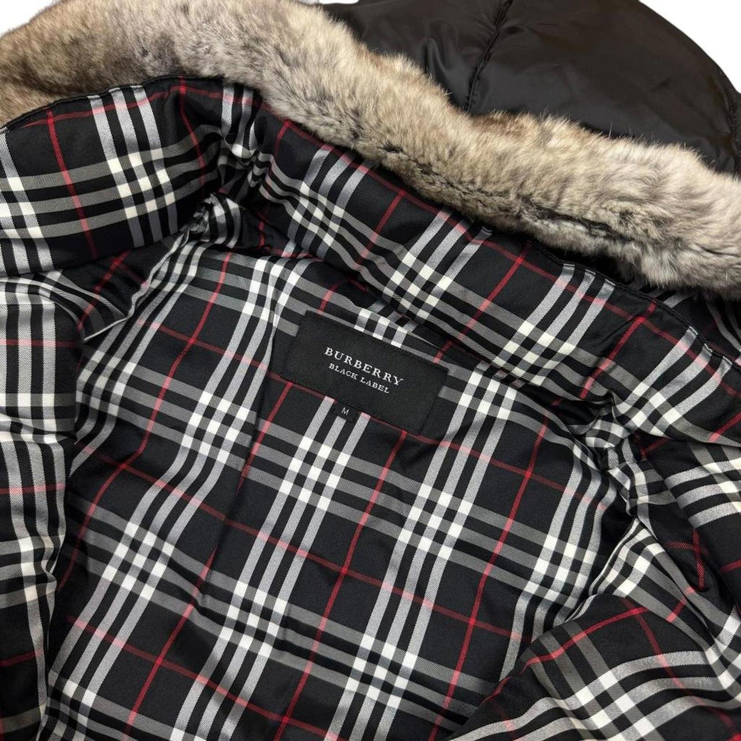 Burberry Black Label Fur Down Gilet - M