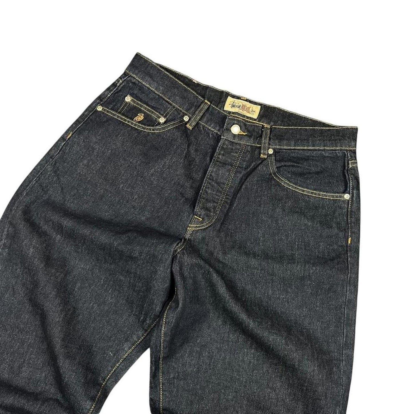 Stussy Big Ol Jeans Navy
