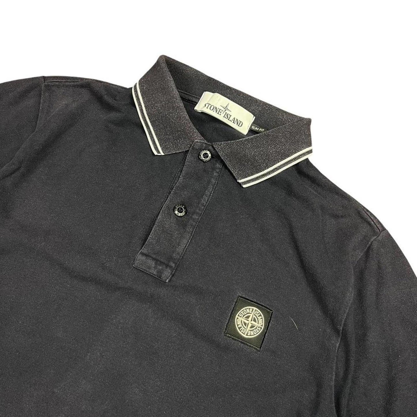 Stone Island Polo Black
