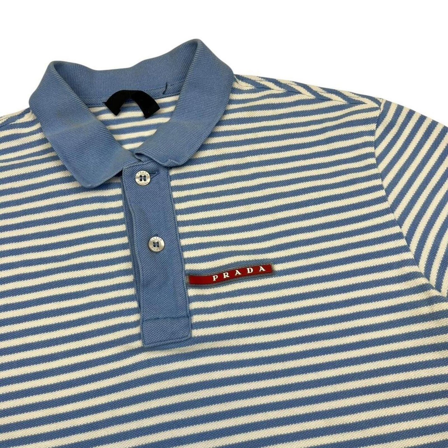 Prada Sport Striped Polo - S