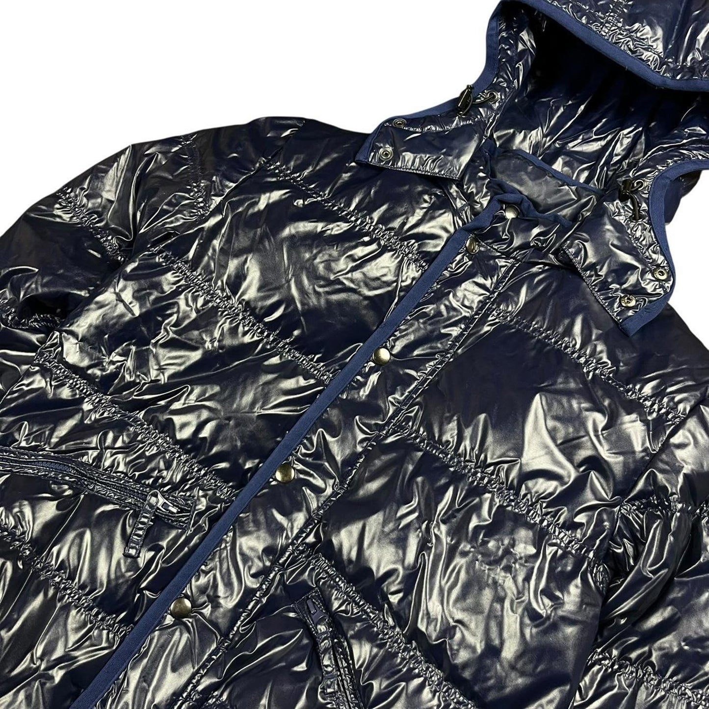 Japanese Archive Down Jacket Purple Navy