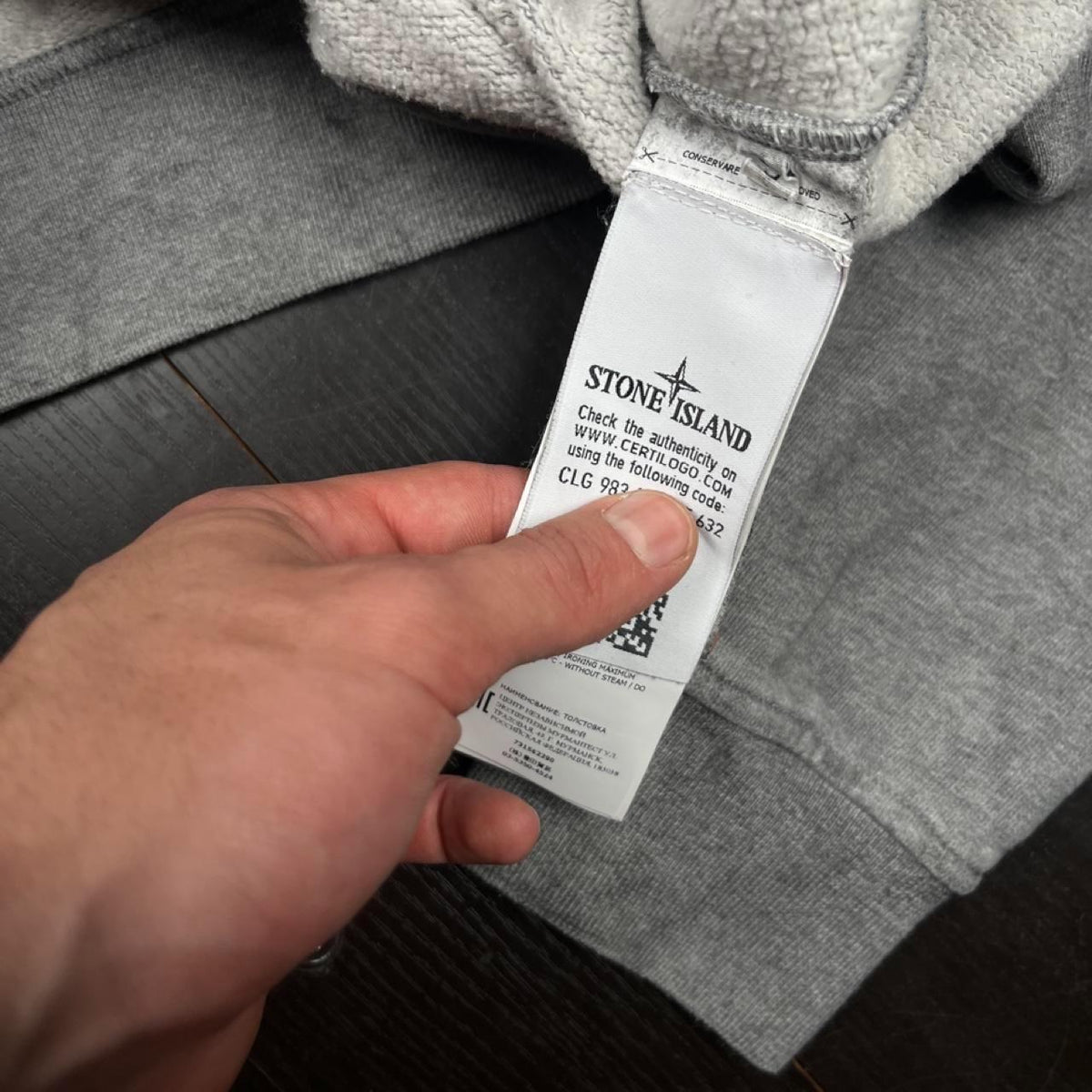 Stone Island Dust Treatment Sweatshirt - M