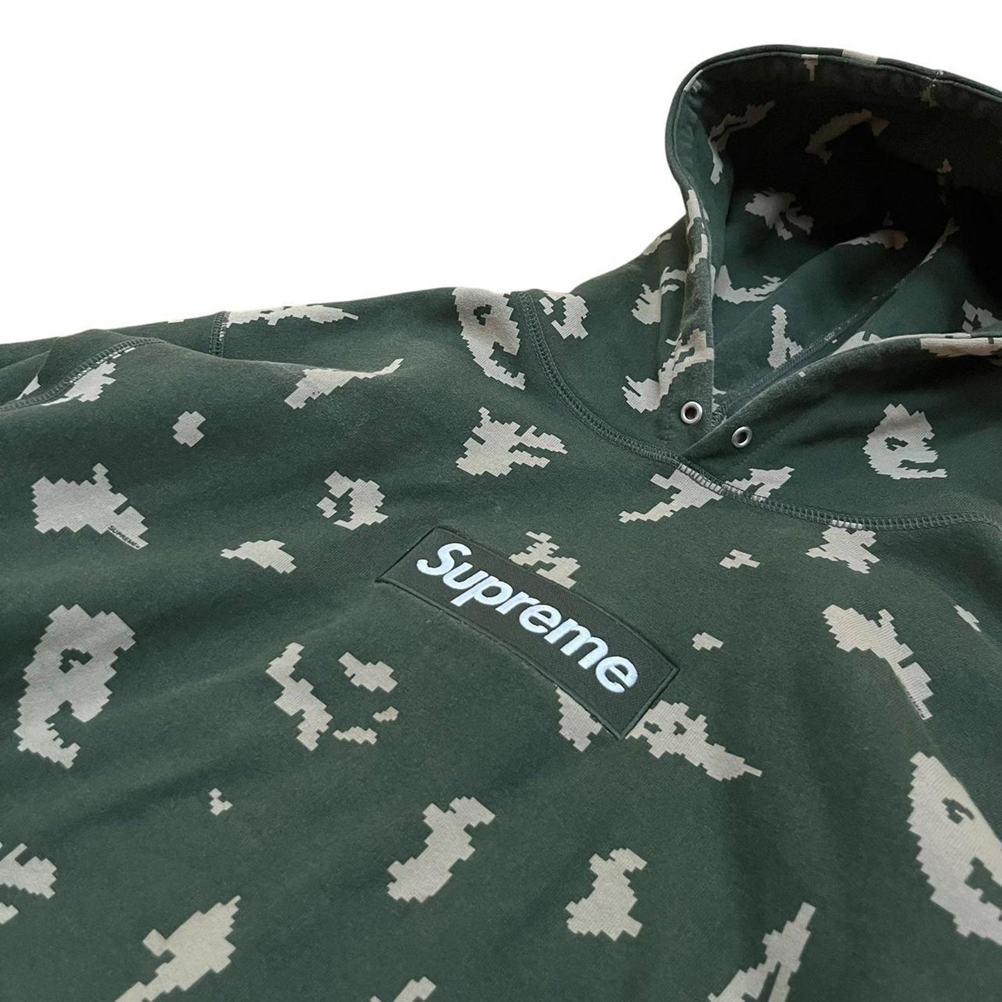 Supreme 2021 Box Logo Hoodie Digi Camo