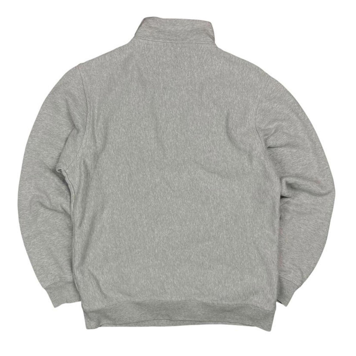 Stussy Quarter Zip Sweatshirt Grey