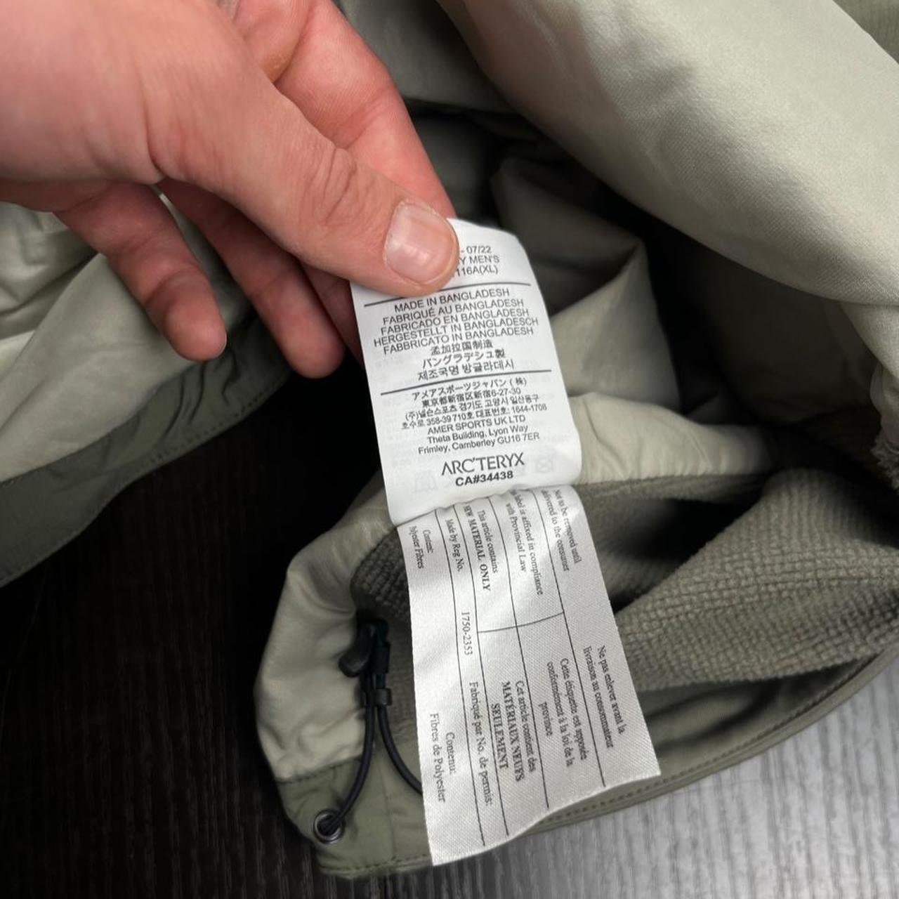 Arcteryx Atom LT Hoodie - XL