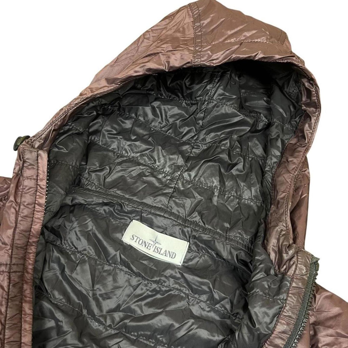 Stone Island Micro Ripstop Primaloft Packable Jacket Brown - M