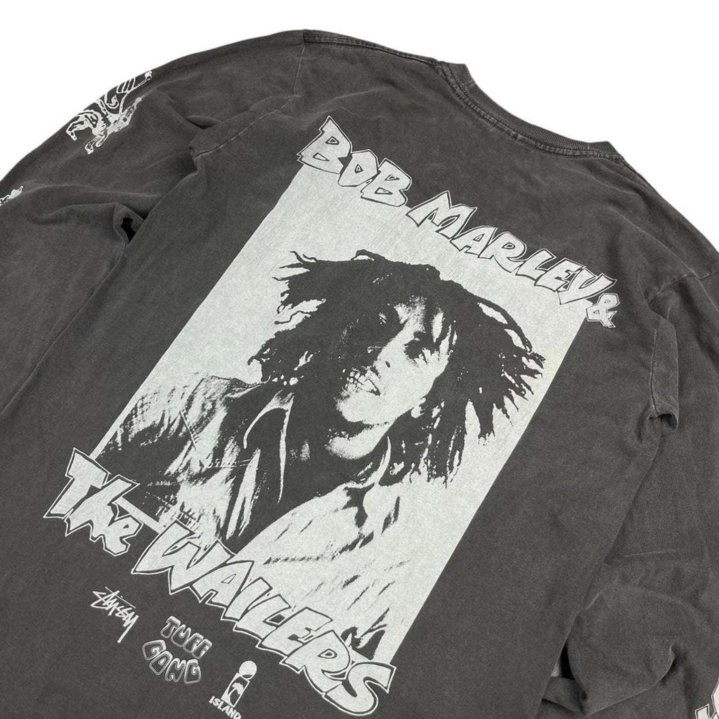 Vintage Stussy Bob Marley Long Sleeve Shirt