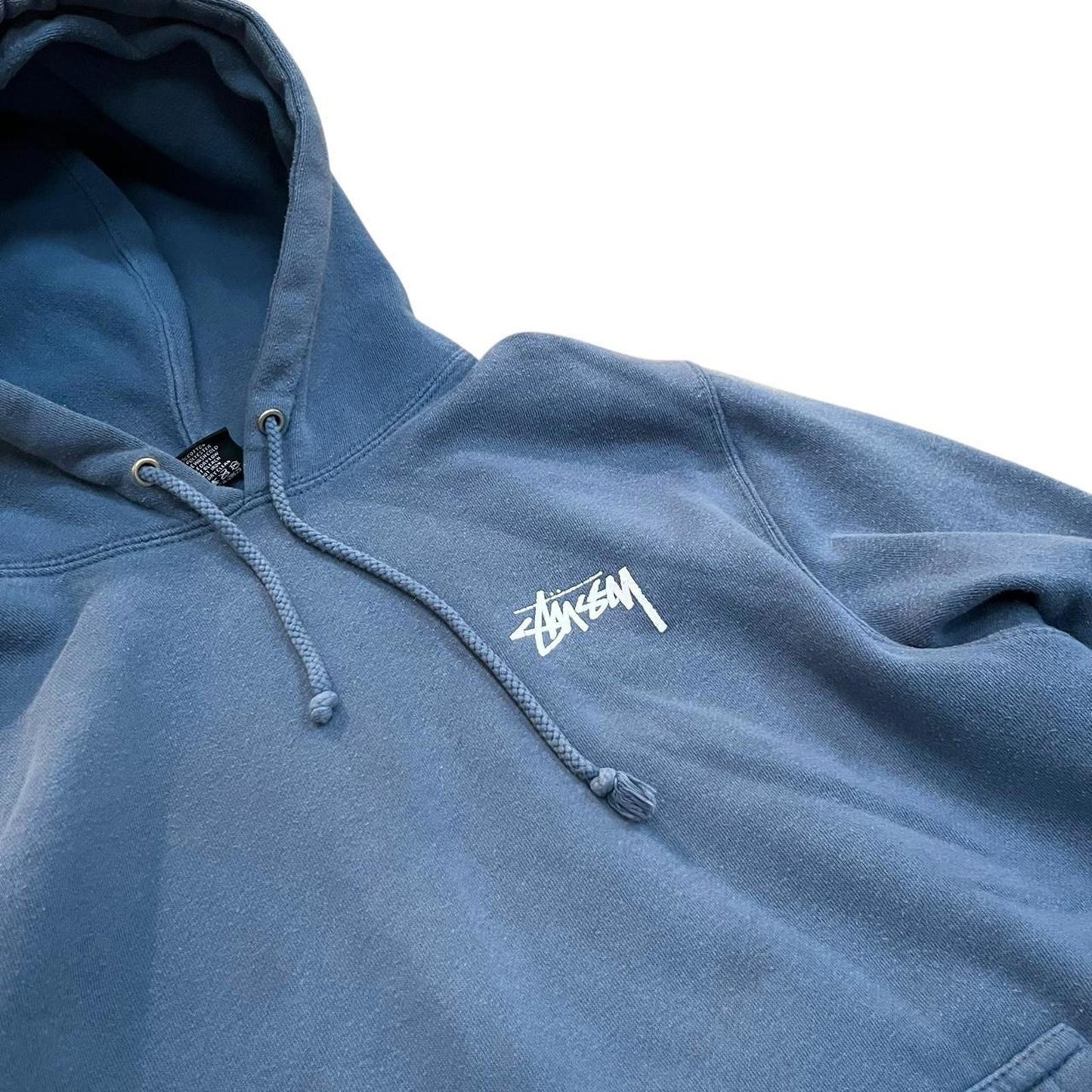 Stussy Lion Hoodie Blue