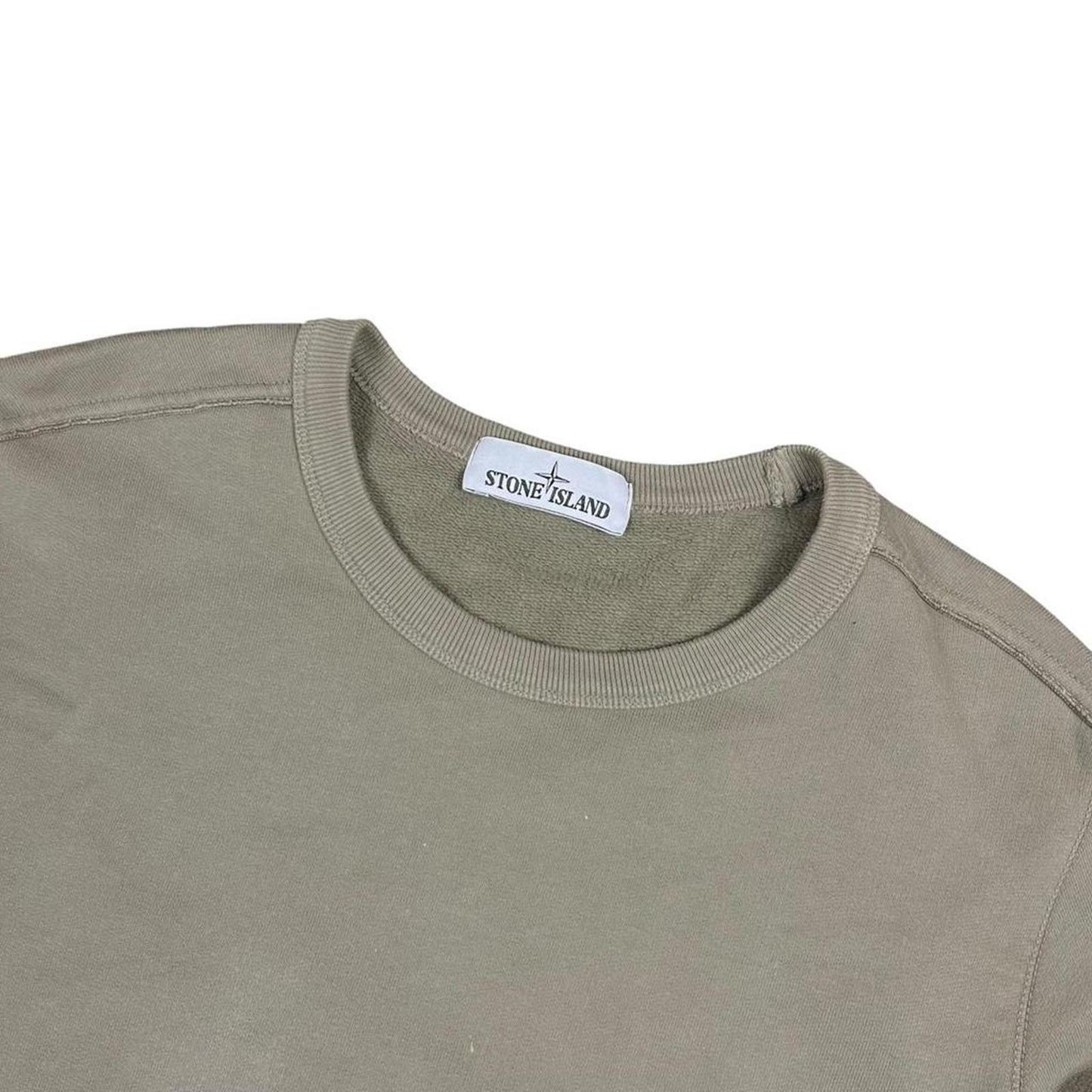 Stone Island Khaki Sweatshirt