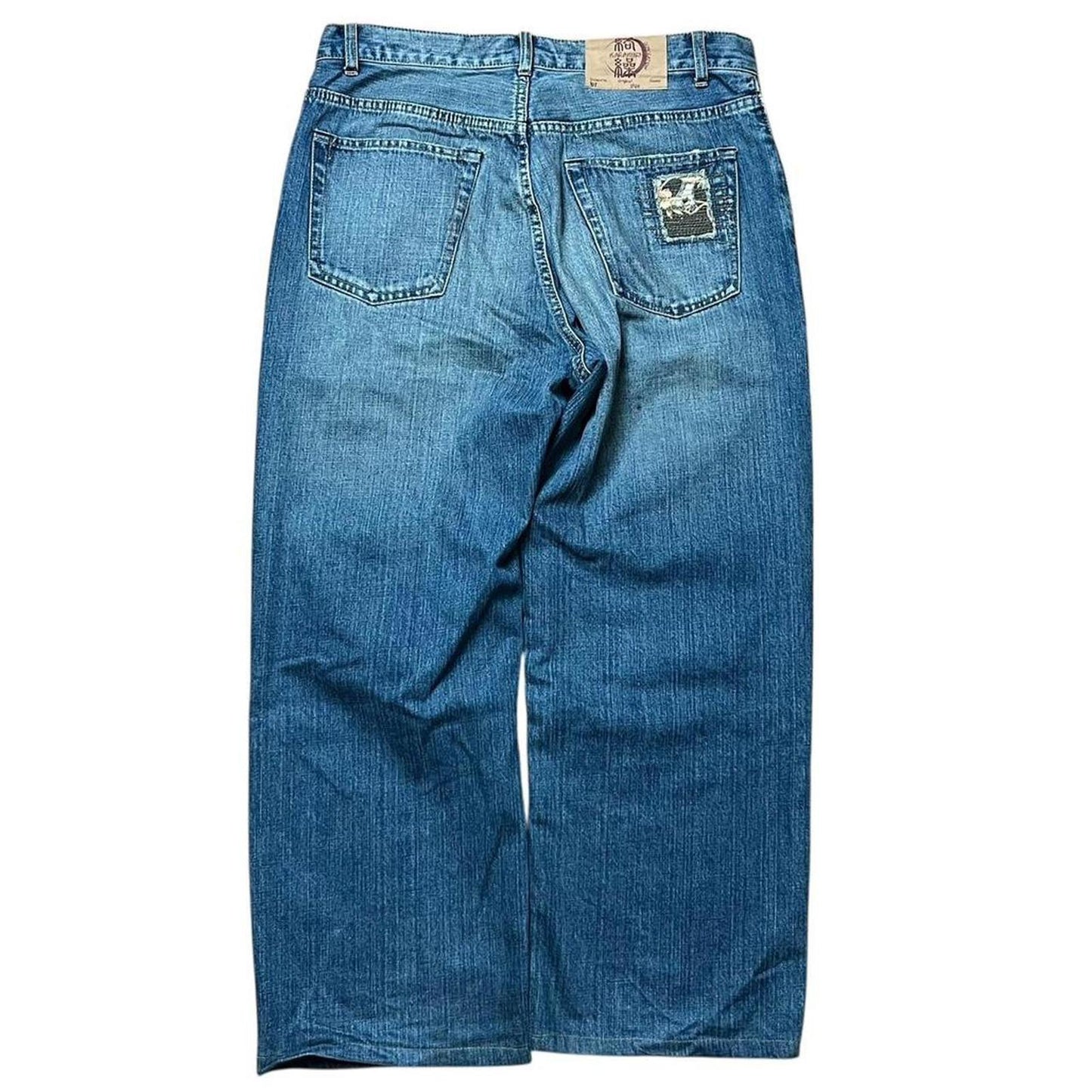 Authentic Karakuri Koi Embroidery Jeans