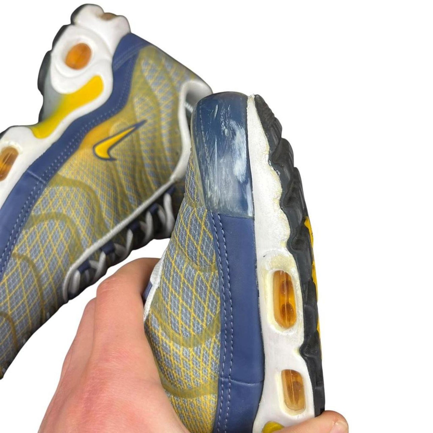 Nike Air Max Plus Tn Wave Grid Yellow Navy