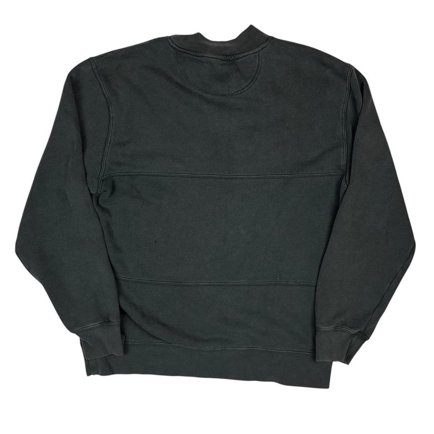 Vintage Stussy Embroidered Sweatshirt Grey