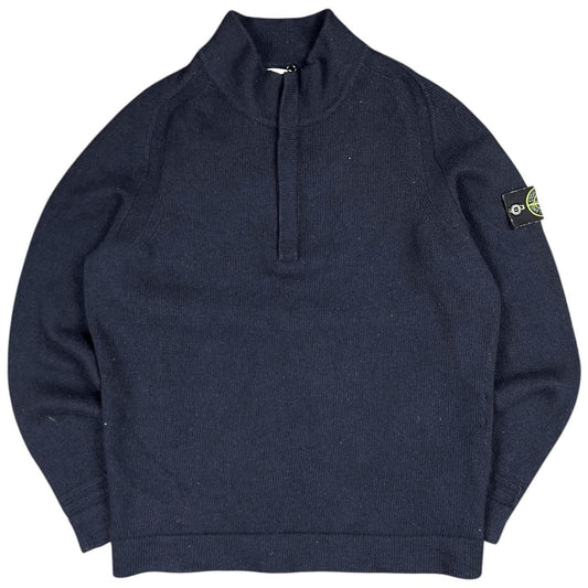 Stone Island 1/4 Zip Knit - L