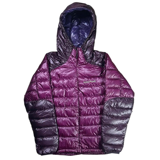 Montbell Lightweight Down Jacket Purple Two Tone