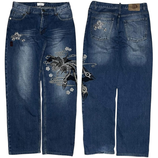 Authentic Karakuri Embroidery Jeans
