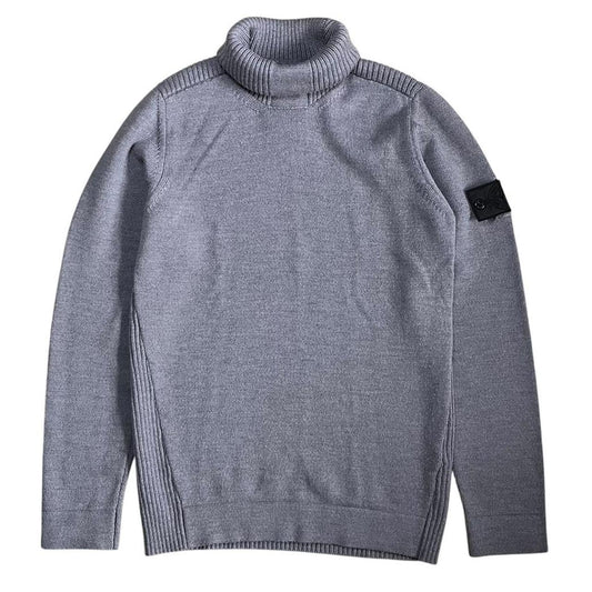 Stone Island Shadow Project Turtleneck Knit Grey