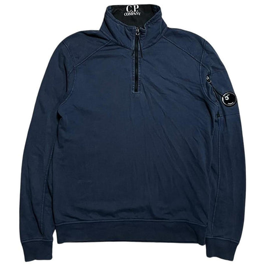 C.P. Company Lightweight Quarter Zip Navy