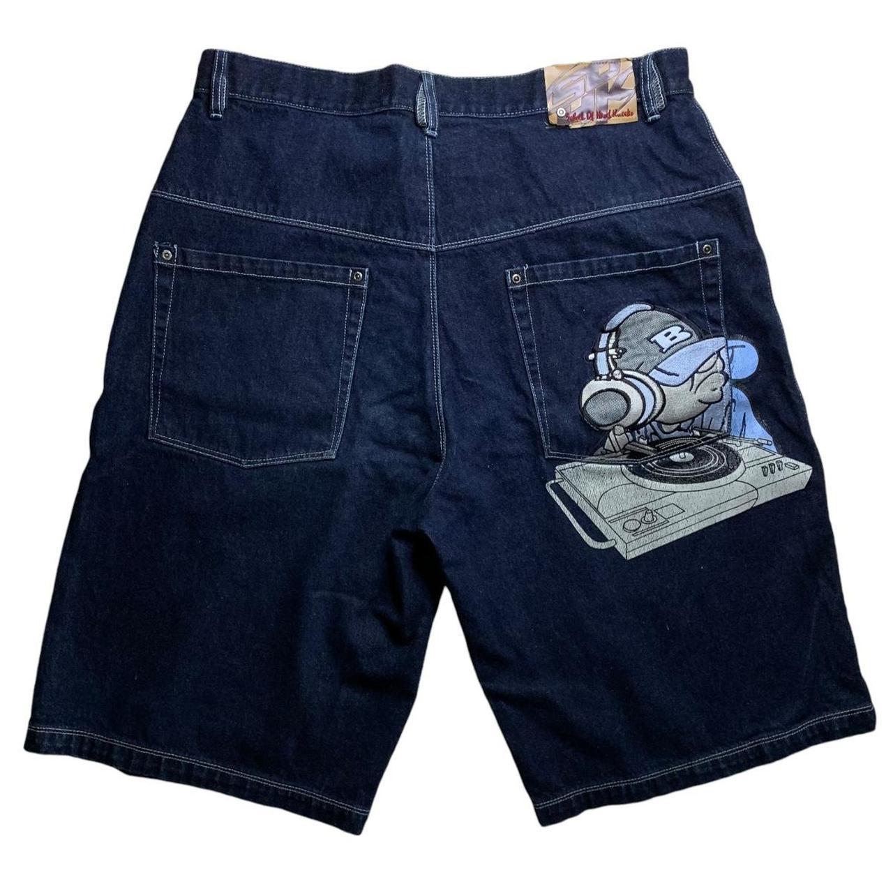 School Of Hard Knocks Navy Baggy Jorts