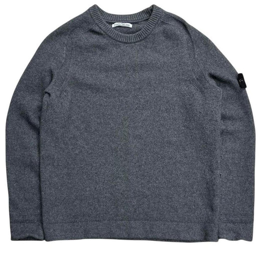 Stone Island Knit Crewneck Grey