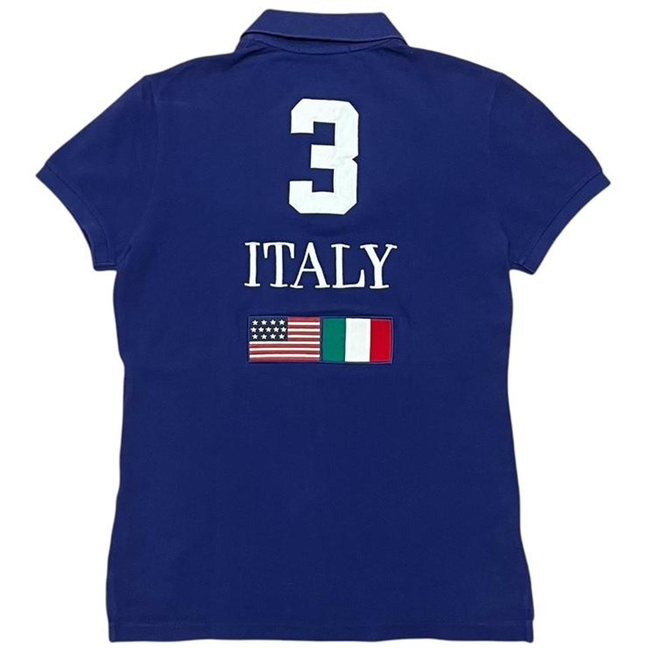 Ralph Lauren Big Pony Italy Blue Polo Shirt