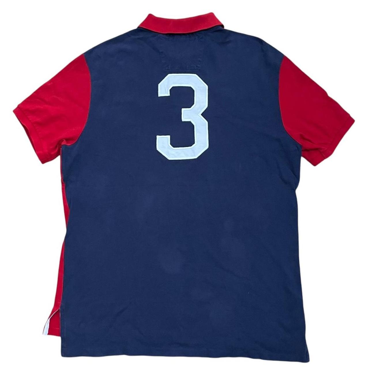 Ralph Lauren Big Pony United Kingdom Red Navy Polo Shirt