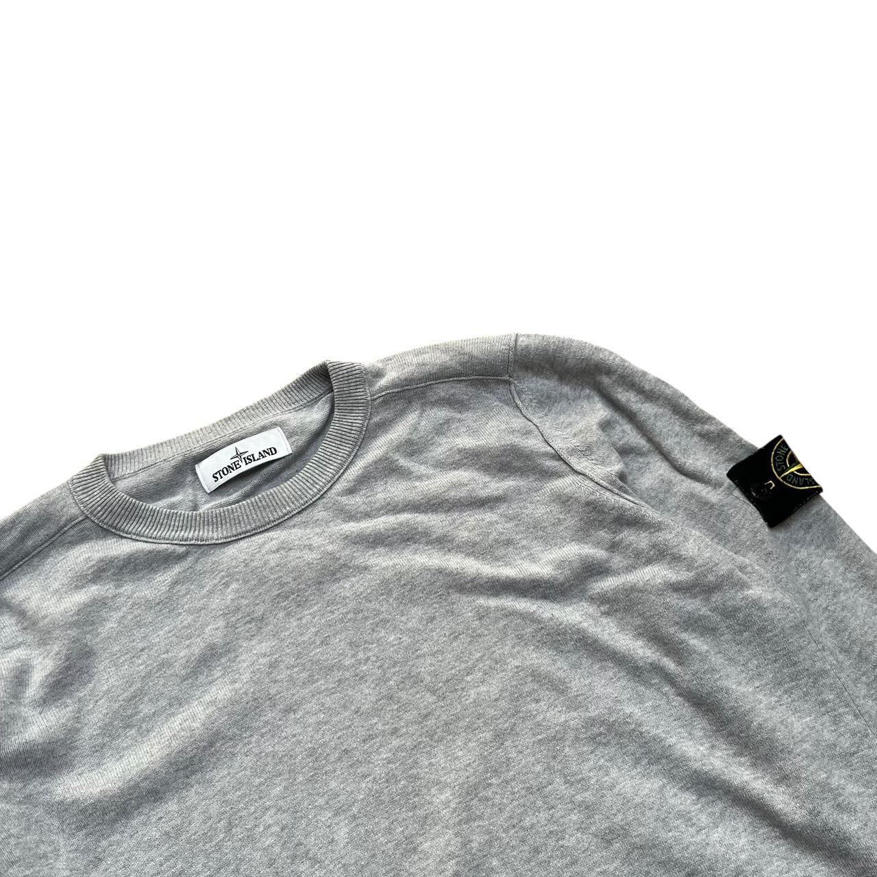 Stone Island Knit Crewneck Grey