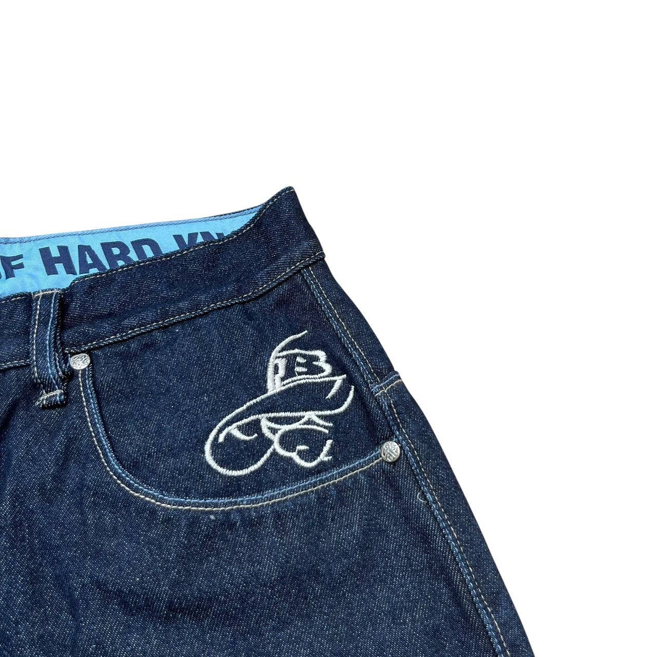 School Of Hard Knocks Navy Baggy Jorts