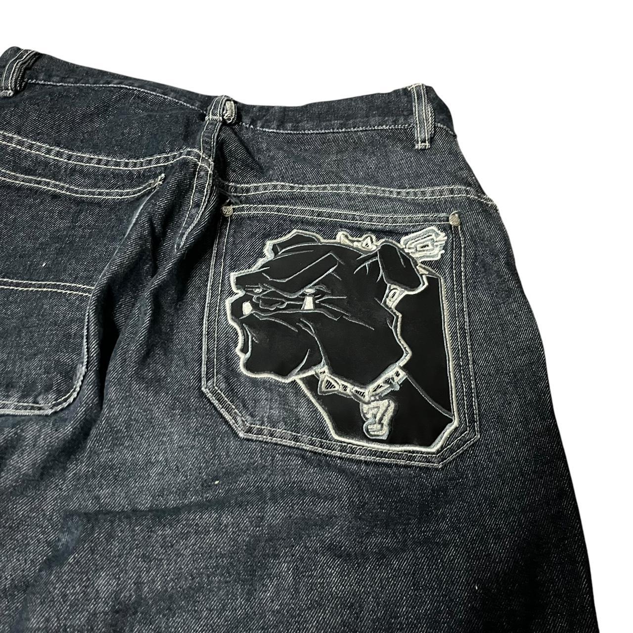 School Of Hard Knocks Bulldog Black Jeans