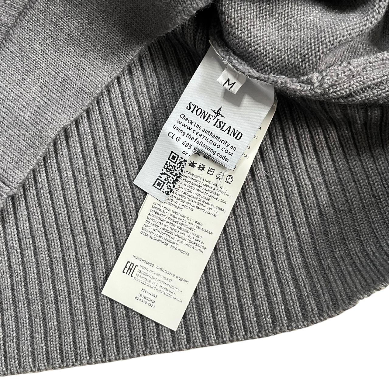 Stone Island Shadow Project Turtleneck Knit Grey